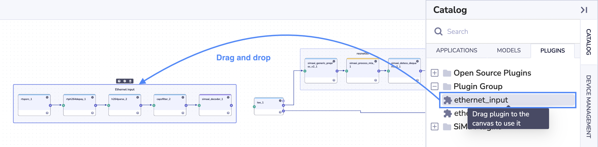 Add the ethernet_input complex plugin group